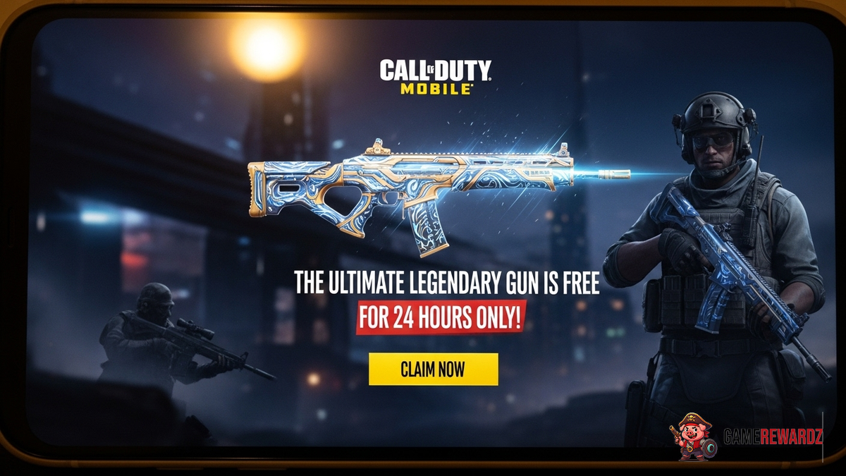 CODM: The Ultimate Legendary Gun is FREE for 24 Hours Only!